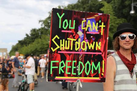 Corona-Proteste Berlin 29. 8.
