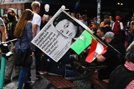 Corona-Proteste Berlin 29. 8.