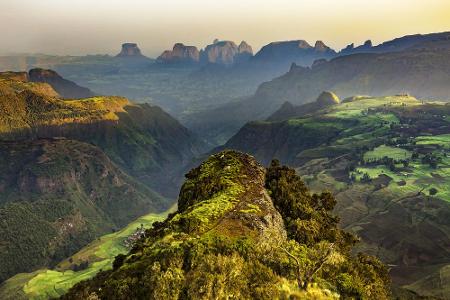 Im Norden Äthiopiens befindet sich der Simien-Nationalpark. Vor allem für seine beeindruckende Berglandschaft ist dieser bek...