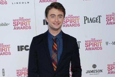 Daniel Radcliffe (26): Als Harry Potter ganz groß, in Person nur 1,68 Meter klein.