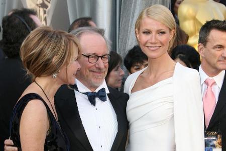 Star-Regisseur Steven Spielberg hat zwei sehr berühmte Patentöchter: Oscargewinnerin Gwyneth Paltrow...