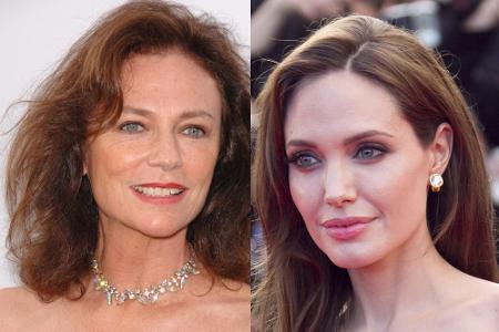 Hollywood-Schönheit Angelina Jolie ist das Patenkind der britischen Schauspielerin Jacqueline Bisset. Jolies inzwischen vers...