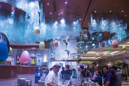Wer auf Schokolade steht, versucht es am besten in Las Vegas. Das Eldorado des Glücksspiels enttäuscht auch in Sachen Kulina...