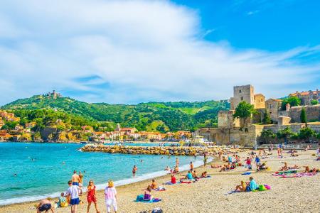 Collioure ist ein Fischerdorf an der französischen Côte Vermeille, nördlich der Pyrenäen. Dort herrscht ein sehr mildes Klim...