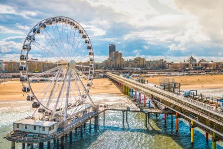 Stadt- und Strandurlaub zugleich? In Den Haag ist das möglich. Die Stadt liegt nur wenige Kilometer von der Nordseeküste ent...