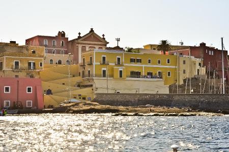 Ventotene in Italien hat 750 Einwohner