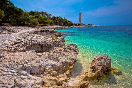 Dugi Otok in Kroatien ist nur 43 Kilometer lang