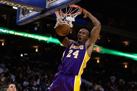 Den Herbst seiner Karriere verbrachte Kobe Bryant am unteren NBA-Tabellenende. Seine Hochzeit war dafür umso glorreicher: Fü...