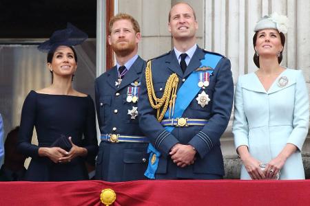 Besondere Freude bei den Royal-Fans lösten zunächst gemeinsame Auftritte der 