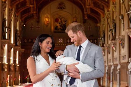 Am 6. Mai brachte Meghan einen rund 3,2 Kilogramm schweren Jungen zur Welt.