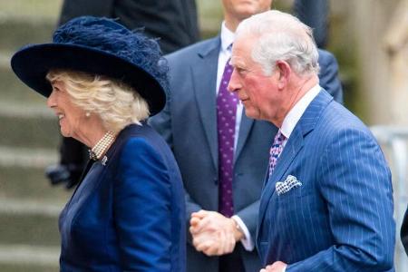 Prinz Charles und Camilla, die Herzogin von Cornwall, schauten ebenfalls in der Kirche im Herzen Londons vorbei.