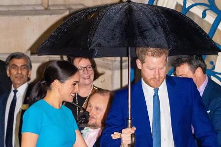 Nach dem Event fuhren die beiden gemeinsam ab – und der Megxit ist einen Schritt näher gerückt.