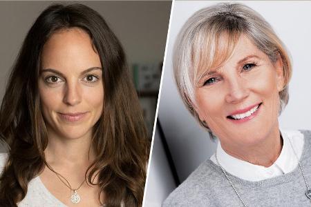 Sexualpädagogin Gianna Bacio (l.) und Paar-Therapeutin Silvia Fauck.