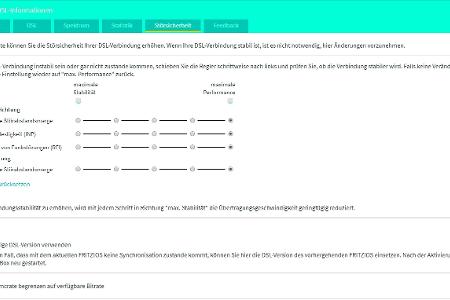 Die Fritzbox zeigt in ihrem Menü, wie schnell Ihre DSL-Leitung ist und welches Tempo Ihre Verbindung zum DSLAM des Providers...