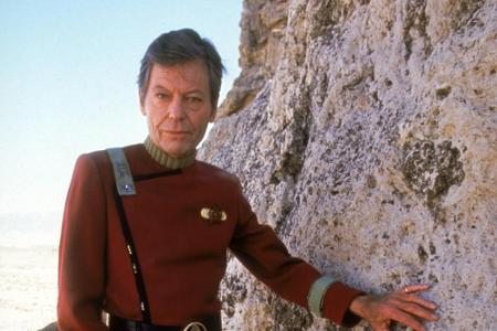 US-Schauspieler DeForest Kelley wurde mit seiner Rolle als Doktor Leonard 