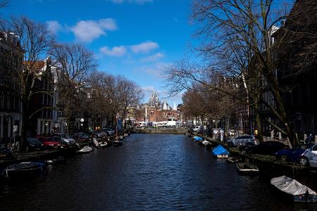 NETHERLANDS - CORONAVIRUS IN AMSTERDAM Amsterdam. Situation ...