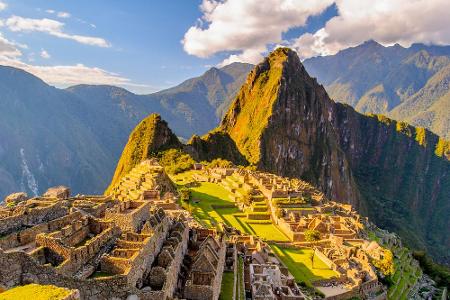 Auf Platz zwei: Machu Picchu. Die von den Inka gegründete Stadt liegt hoch in den peruanischen Anden. Heute gehen Wissenscha...