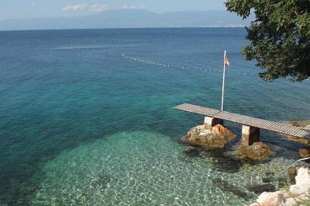 In Rijeka kommen auch Strandfans auf ihre Kosten