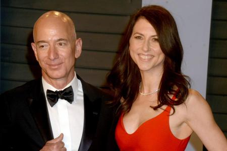 Jeff und MacKenzie Bezos: Anfang Januar verkündet der Amazon-Chef in einem Statement das überraschende Aus nach 25 Jahren Eh...