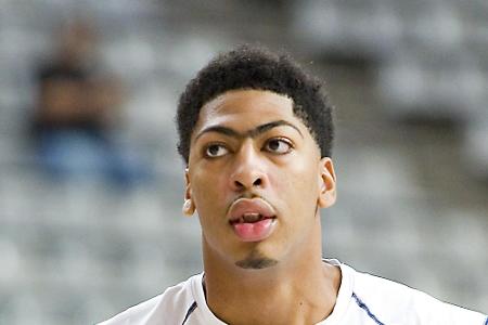 US-Basketballer Anthony Davis hat seine Monobraue immer noch