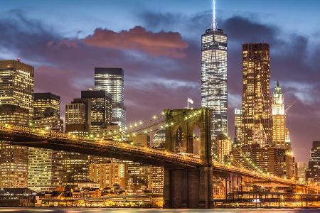 Die Brooklyn Bridge in New York City ist eine der bekanntesten Brücken der Welt. Doch Rekorde werden von anderen Bauwerken g...