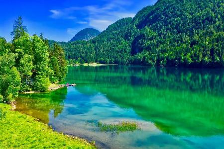 Der Hintersteiner See bei Scheffau