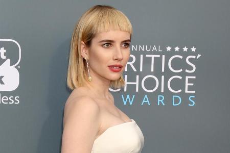 Emma Roberts überraschte bei den Critics' Choice Awards mit neuer Frisur