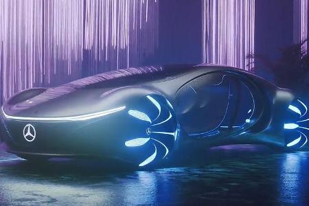 Mercedes Daimler Avatar CES 2020 Vision Avtr