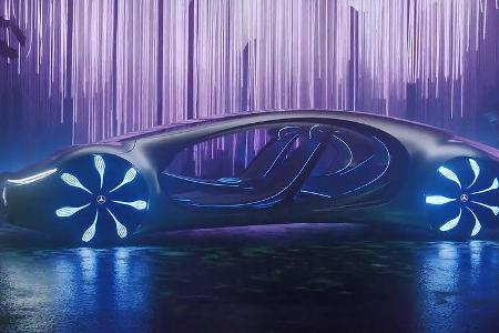 Mercedes Daimler Avatar CES 2020 Vision Avtr