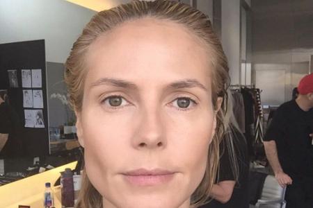 Model-Mama Heidi Klum zeigt aller Welt, wie sie vor dem professionellen Styling aussieht. Auch ohne Make-up hat die vierfach...