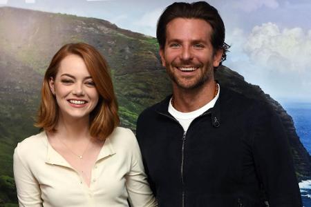 Die Hollywood-Stars Emma Stone und Bradley Cooper lebten während der Dreharbeiten zu ihrem Film 