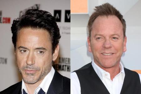 Kiefer Sutherland und Robert Downey Jr. lebten zu Beginn ihrer Karriere drei Jahre lang unter einem Dach in Los Angeles. Rob...