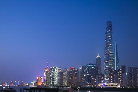 Platz 3: Shanghai Tower, Shanghai (632 Meter): Der 