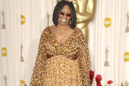 Bei einer früheren Oscar-Verleihung trug Goldberg eine Robe mit Leopardenmuster - auch damit landete sie auf der 