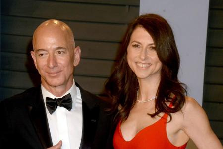 Jeff und MacKenzie Bezos: Anfang Januar verkündet der Amazon-Chef in einem Statement das überraschende Aus nach 25 Jahren Eh...