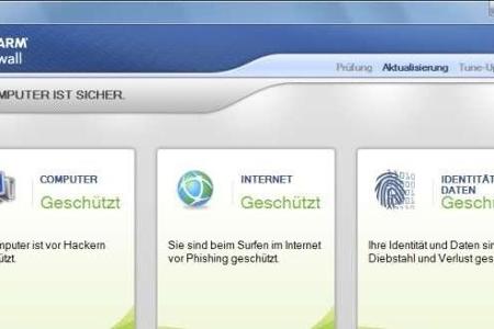ZoneAlarm - Die einfache Firewall Freeware ZoneAlarm bietet guten Schutz.