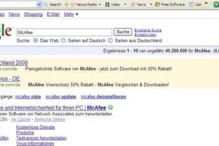 McAfeeSite Advisor - Site Advisor unterstützt Sie dabei, sicherer durch das Internet zu surfen.