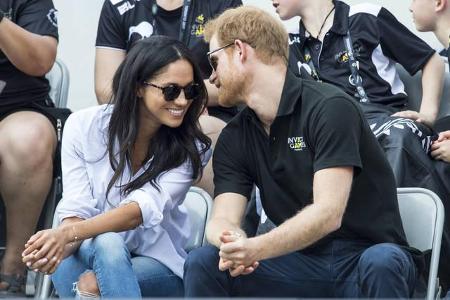 ...der Prinz, der sich erstmals gemeinsam mit seiner Meghan Ende September 2017 in Toronto bei den Invictus Games in der Öff...