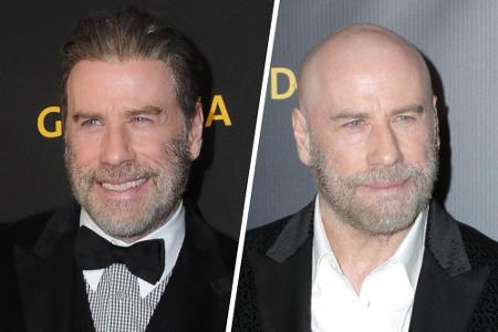 Schauspieler John Travolta (65) hat sich von seiner berühmten Haartolle verabschiedet und das Jahr 2019 mit einer Kahlrasur ...