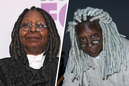 Schauspielerin Whoopi Goldberg (64) ist plötzlich ergraut. Ihren neuen Look erklärt sie mit ihrer Rolle in der Stephen-King-...