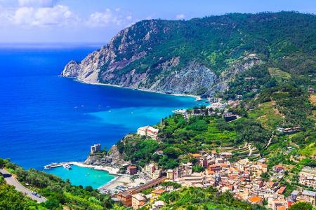 Mit seinen rund 1500 Einwohnern ist Monterosso al Mare das größte der fünf Dörfer. Sehr markant ist die kleine Altstadt, wel...