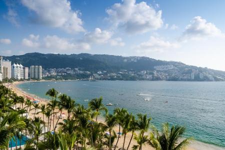 Noch viel dramatischer ist die Lage in Acapulco. 2017 rangierte die mexikanische Stadt auf Platz drei der gefährlichsten Stä...