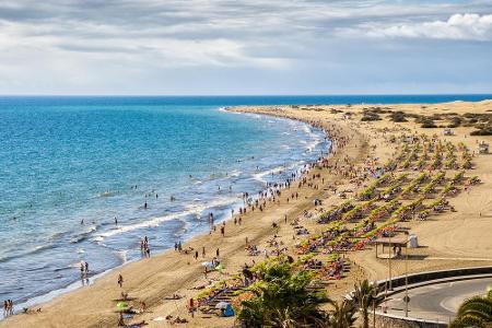 Mit fast 180.000 Treffern liegt die Playa del Inglés auf Gran Canaria auf Platz drei. Neben gigantischen Hotelburgen auf der...