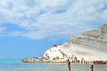 Mit 146.933 Treffern ist die Scala dei Turchi, die 