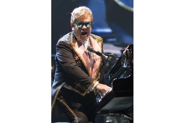 ...'Million Dollar Piano'-Tour von Elton John war ein echter Hit in Las Vegas und zementierte Eltons Ruf als unschlagbaren S...