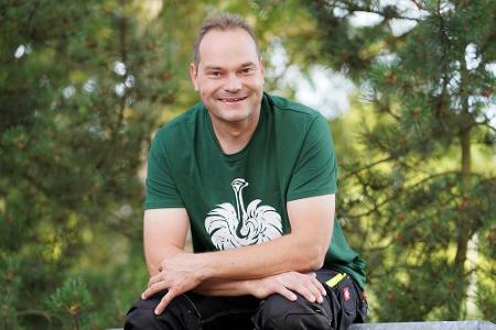 Kai (41) aus Hessen: Noch betreibt der gelernte Landwirt seinen Hof als Nebenerwerb, er hofft aber, seinen Haupterwerb darau...
