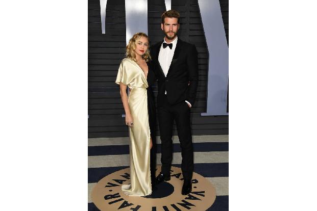 Die beiden zeigen sich wieder vermehrt in der Öffentlichkeit und bei der Vanity Fair Oscar Party, im März 2018, auch gemeins...