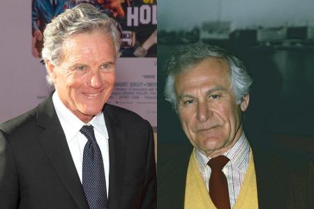 Eine gewisse Ähnlichkeit weist Schauspieler Nicholas Hammond (l.) mit seinem bereits verstorbenen Kollegen Sam Wanamaker (19...
