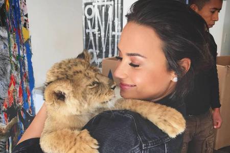 Demi Lovato (25), Sängerin und Schauspielerin, ist der Foundation sehr dankbar für ihre Bemühungen im Tierschutz und die Mög...