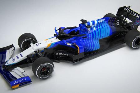 Williams FW43B - Neue Lackierung - Formel 1 - 2021